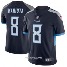 Youth Tennessee Titans #8 Marcus Mariota Limited Navy Blue Home Vapor Jersey Bestplayer